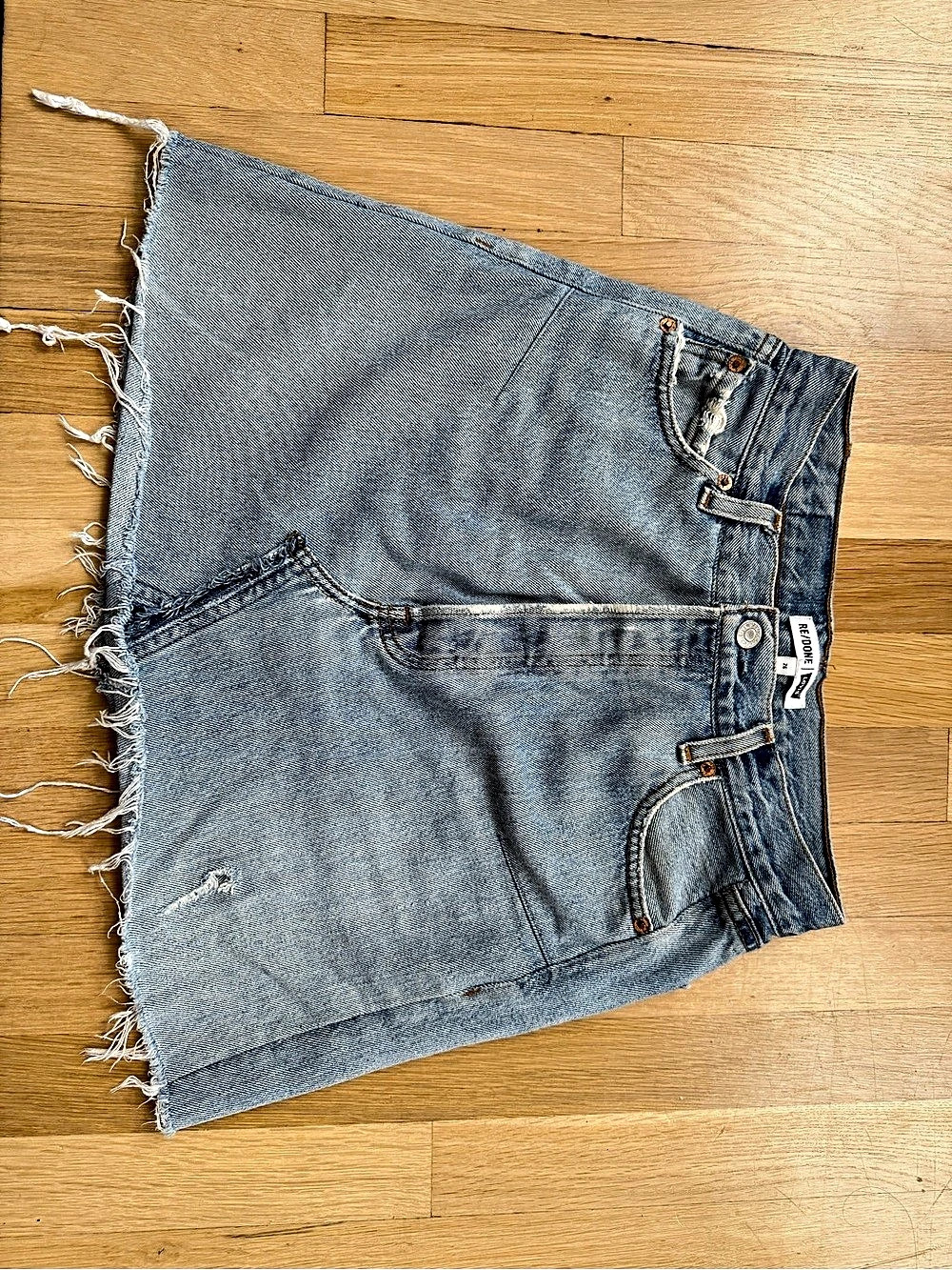 RE/DONE x Levi’s Denim Mini Skirt